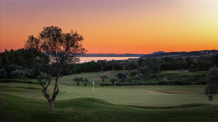 Finca Cortesin Golf Club - Sunset über dem Golfplatz